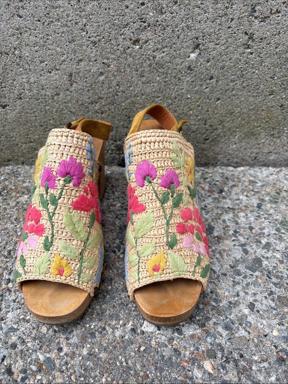 Les Souliers Sézane Dakota High Clogs Size 39 EU - Picture 3 of 12